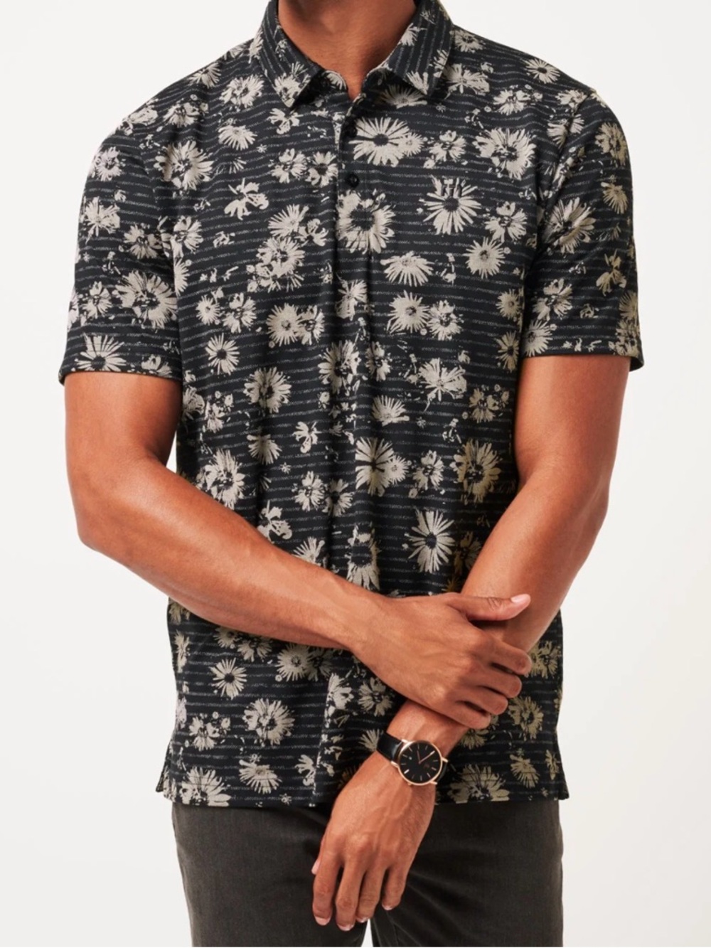 Travis Mathew Shaded Grove Polo